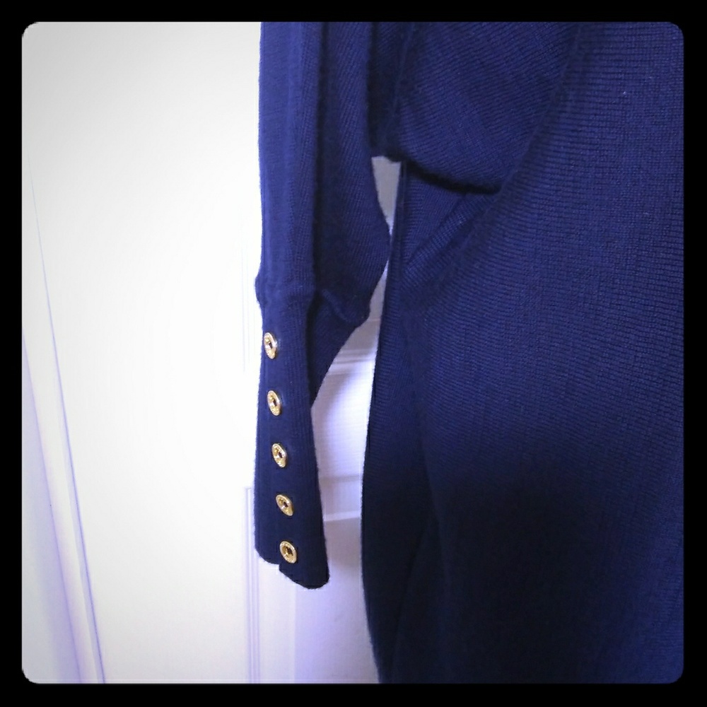 LILLY PULITZER Bloomfield Sweater Dress Navy - Picture 4 of 7